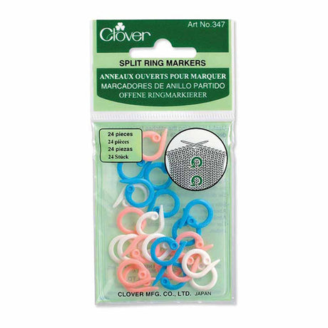 Split rings Markers by Clover