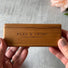 Boîte à accessoires en teck par Flax & Twine