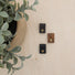 Leather tag by Cin
