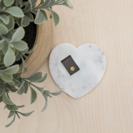 Leather tag by Cin