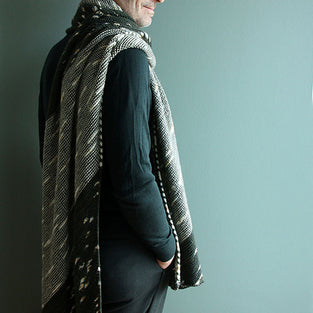 Knitting kit - Scarf April Snow Wrap by Andreas Ruthemann