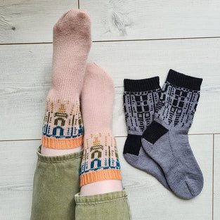 Knitting Kit - Ersa sock by Audrey Borrego