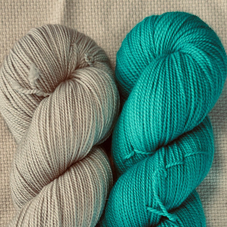 Knitting kit - Whitton Shawl par ByDoumBaril