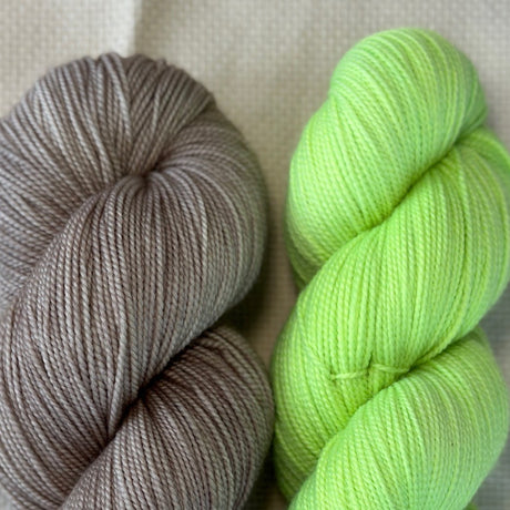 Knitting kit - Whitton Shawl par ByDoumBaril