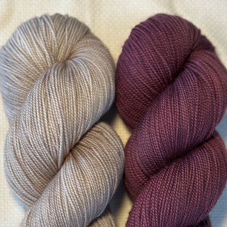 Knitting kit - Whitton Shawl par ByDoumBaril