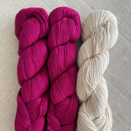 Kit de Tricot - Châle Bohemian Variation par Lucie Paquet