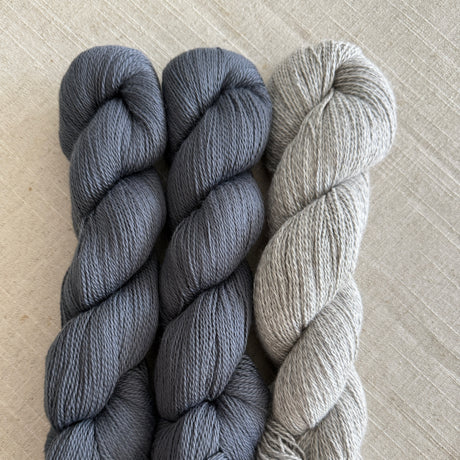 Kit de Tricot - Châle Bohemian Variation par Lucie Paquet