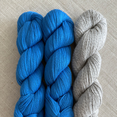 Kit de Tricot - Châle Bohemian Variation par Lucie Paquet