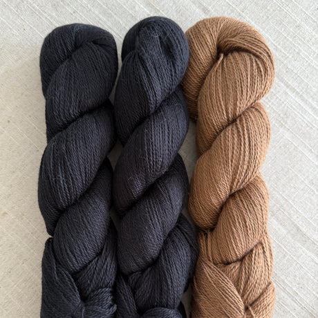 Kit de Tricot - Châle Bohemian Variation par Lucie Paquet