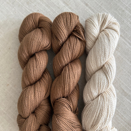 Kit de Tricot - Châle Bohemian Variation par Lucie Paquet