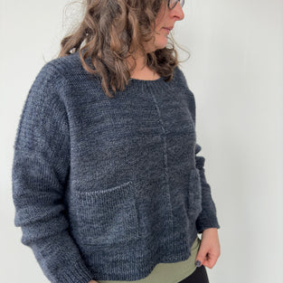 Knitting kit - The Weekender Crew by Andrea Mowry