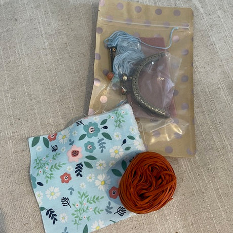 Kit de Porte-monnaie à fermoir vintage à faire soi-même