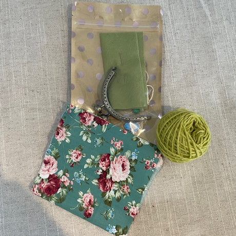 Kit de Porte-monnaie à fermoir vintage à faire soi-même