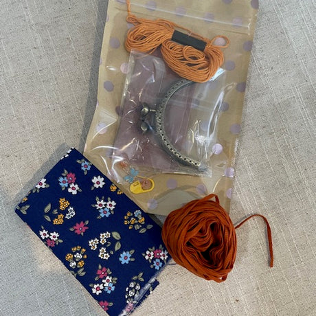 Kit de Porte-monnaie à fermoir vintage à faire soi-même