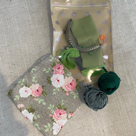 Kit de Porte-monnaie à fermoir vintage à faire soi-même