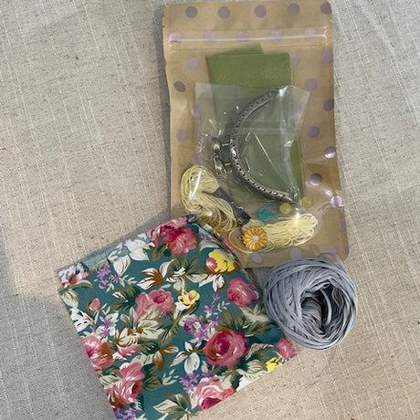 Kit de Porte-monnaie à fermoir vintage à faire soi-même