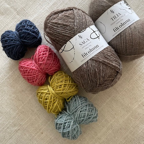 Kit de tricot - Jupe Gunta Skirt par Helga Isager