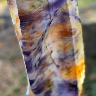Kit - Impression botanique sur foulard en soie par Dahlia Milon Textile