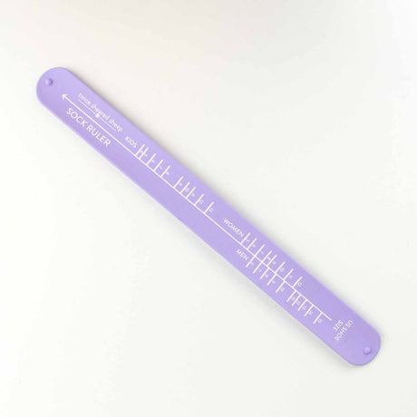 Sock Ruler by tiwce sheared sheep