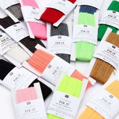 WE-STOCK Lot de 10 bobines de fil à coudre 100 % polyester – Couleurs