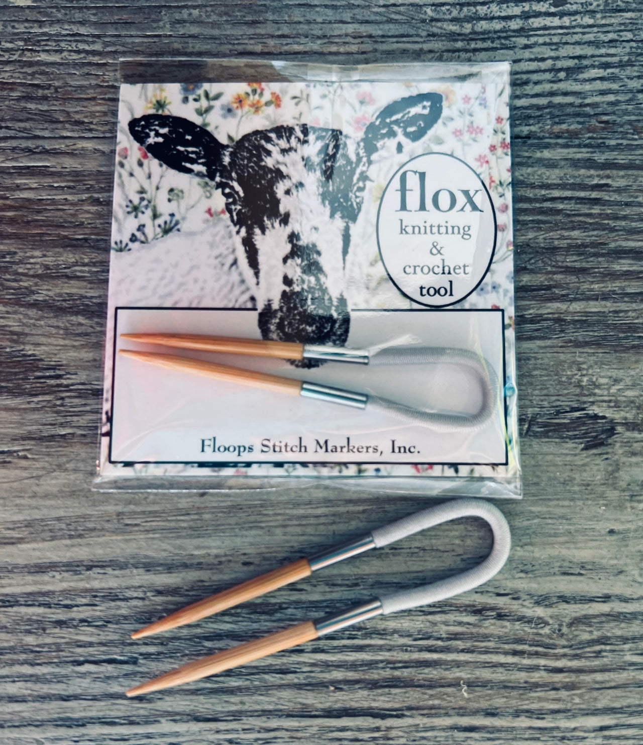 Flox par Floops stitch markers Pure Laine etc.