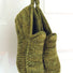 Kit de tricot chaussons Woodland Loafers par Claire Slade