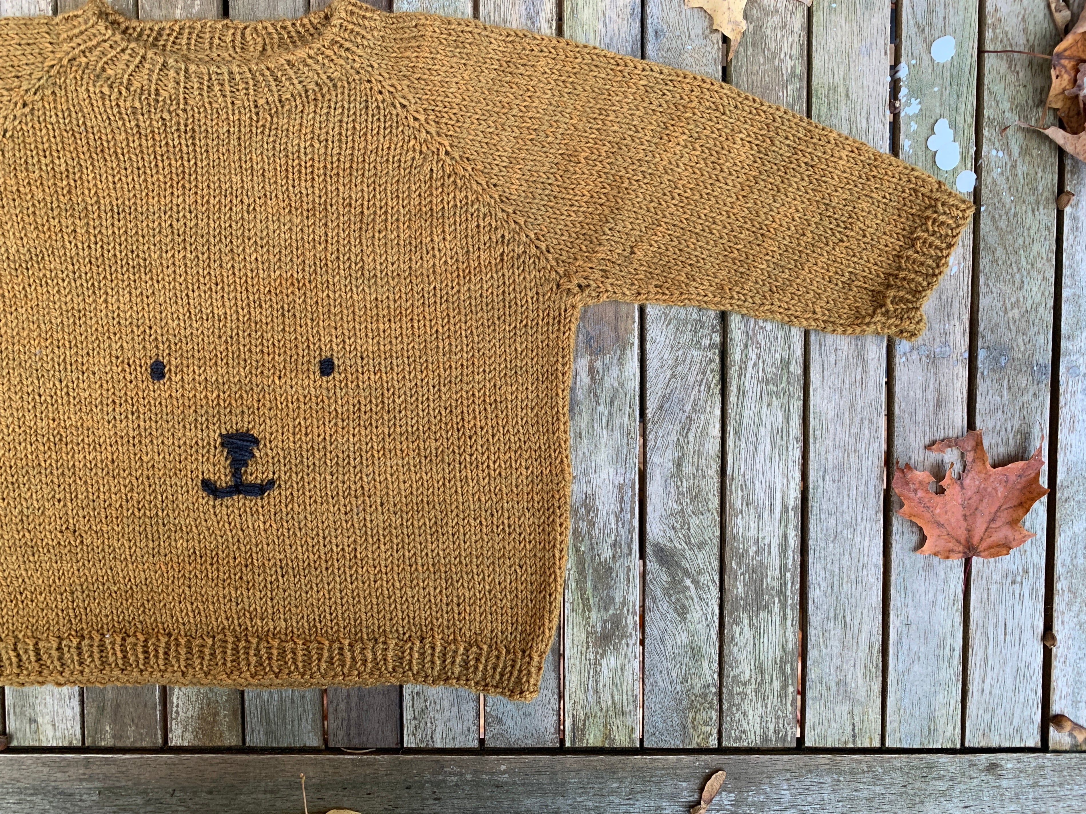 Knitting kit - Teddy Bear sweater by PetiteKnit