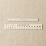 Ruler and Needle Gauge Set by Cocoknits