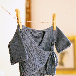 Kit prêt-à-tricoter Baby Novus par Laura Nelkin