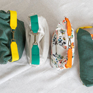Nos sacs et étuis signés Pure Laine & Cin