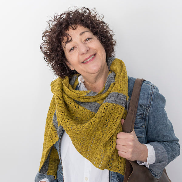 Kit de tricot - Châle Filaris par Andréane Boulais