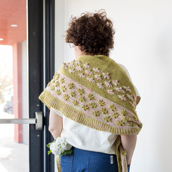 Kit de tricot - Châle Marigold par Kim Lavoie-Dufour
