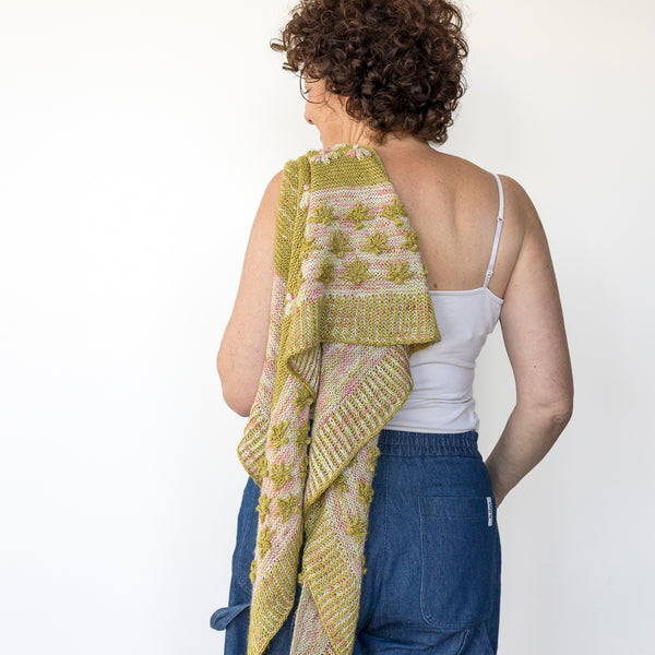 Kit de tricot - Châle Marigold par Kim Lavoie-Dufour