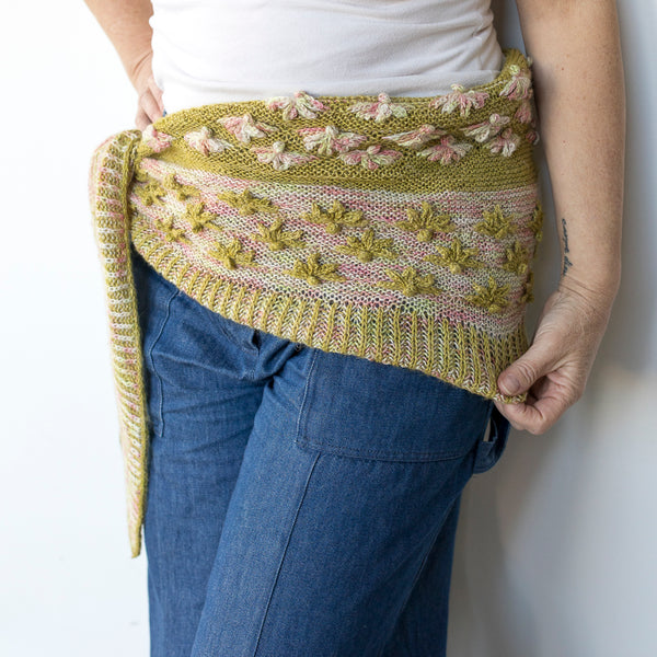 Kit de tricot - Châle Marigold par Kim Lavoie-Dufour