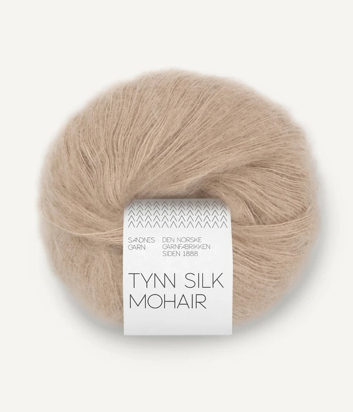 Tynn Silk Mohair par Sandness Garn – Pure Laine