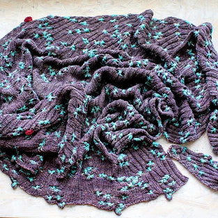 Knitting kit - Shawl Twinkle by Dawn Barker