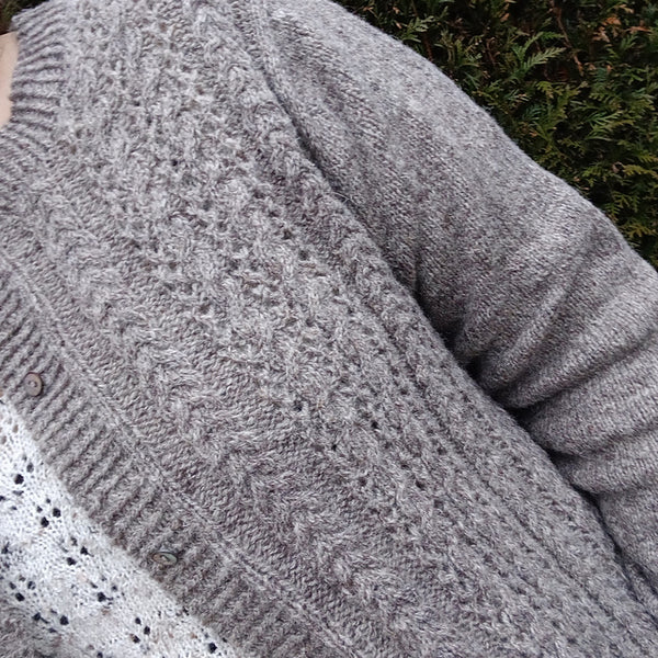 Kit de tricot - Cardigan Joséphine par Sylvie Bourbotte