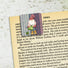Set of 4 magnetic mini bookmarks by Emma Ball