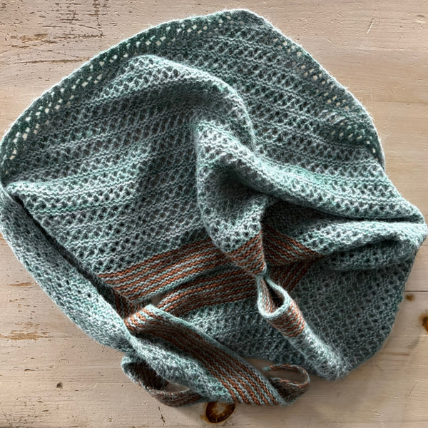 Kit de tricot - Châle Elsie par Lucie Paquet