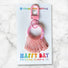 Porte-marqueurs avec 12 marqueurs en forme d'ampoule par Happy Day Knitting