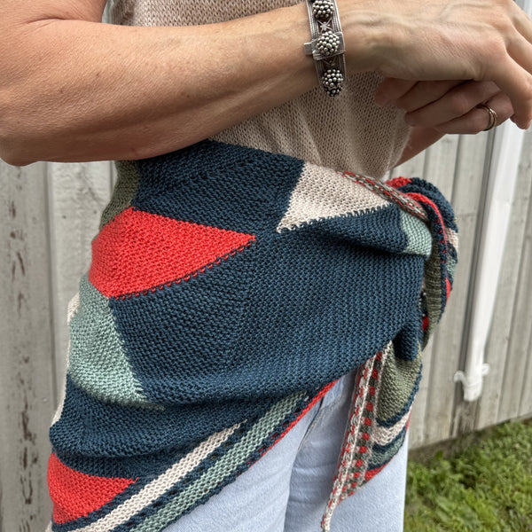 Yarn bundle - Quilt Star shawl by Gabrielle Vézina