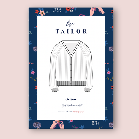 Patron de crochet - Gilet Oriane par Lise Tailor