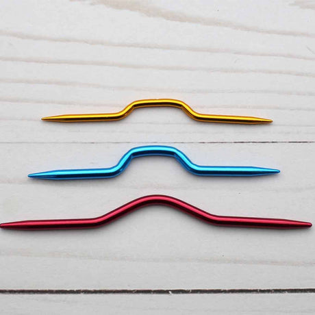 Ensemble de 3 aiguilles à torsade par Fox & Pines Stitches