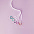 Cori's Drop Stop Stitch Markers by Twice Sheared Sheep
