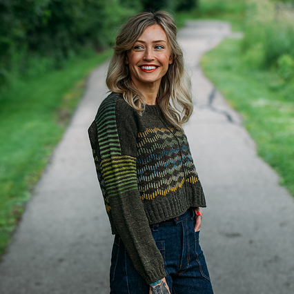 Kit de tricot - Antipodes par Andrea Mowry