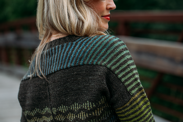 Kit de tricot - Antipodes par Andrea Mowry