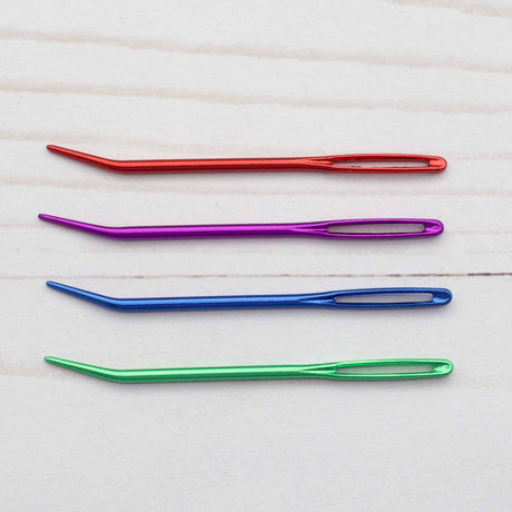 Bent tip darning needles by Fox & Pine