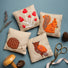 Kit de broderie de sacs en lin lavande - Woodland par Corinne Lapierre Ltd