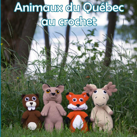 Livre - Animaux du Québec au crochet par Émilie Bourassa