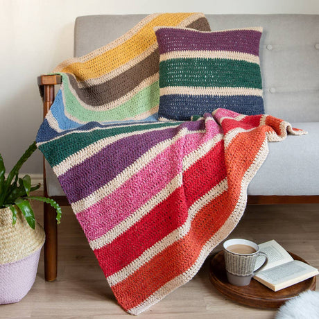 Crochet Kit – Rainbow Blanket by Wool Couture Company
